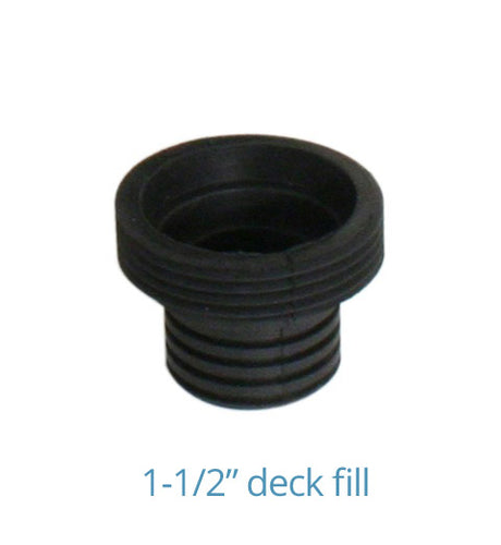 1-1/2 inch Deck Fill - Clean Way Fuel Fill 